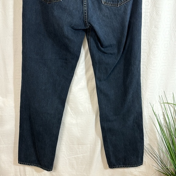 GRLFRND The Helena High Rise Straight Leg Jeans Blue Size 27 - Picture 10 of 15